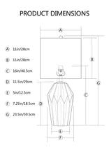 Load image into Gallery viewer, Matte Ceramic Table Lamp w/linen shade