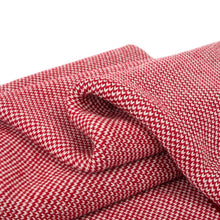 Load image into Gallery viewer, 60"L*50"W Knitted Acrylic Red/White Throw Blanket 900g
