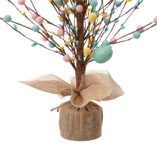 Load image into Gallery viewer, 18"H Easter Table Tree with Multicolor Easter Eggs