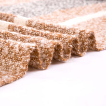 Load image into Gallery viewer, Women Oversized Tan, White and Gray Scarf with Tassels,250g
