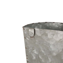 Load image into Gallery viewer, 36"H Double Sided Wooden/Metal Shutter "WELCOME" Porch Sign Decor/Planter Stand