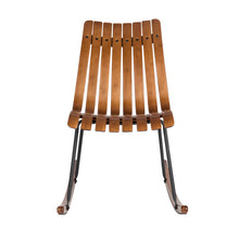Load image into Gallery viewer, Bamboo Contoured Rocking Accent Chair