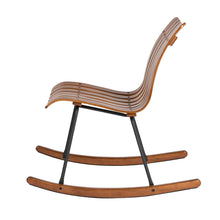 Load image into Gallery viewer, Bamboo Contoured Rocking Accent Chair