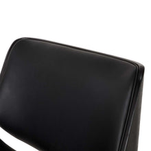 Load image into Gallery viewer, Mid-century Modern Black Adjustable Gaslift Swivel Bar Stool, Set of 2