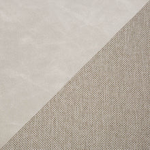 Load image into Gallery viewer, Pale Grey Fabric/Leatherette Bar Stool with Back and Tapered Metal Legs, Set of 2