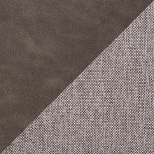 Load image into Gallery viewer, Dark Grey Mixing Fabric/Leatherette Bar Stool with Back and Tapered Metal Legs, Set of 2