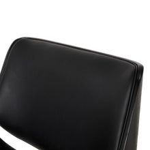 Load image into Gallery viewer, Mid-century Modern Black Adjustable Gaslift Swivel Bar Stool