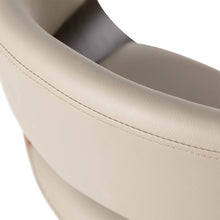 Load image into Gallery viewer, Mid-century Modern Gray PU Leather/ Oak Bentwood Swivel Bar Chair, Set of 2