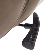 Load image into Gallery viewer, Mid-Century Modern Brownish Grey Leatherette Gaslift Adjustable Swivel Office Chair