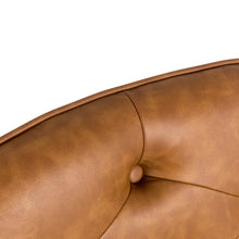 Load image into Gallery viewer, Caramel Bonded Leather Gaslift Adjustable Swivel Office Chair/Desk Chair