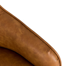 Load image into Gallery viewer, Caramel Bonded Leather Gaslift Adjustable Swivel Office Chair/Desk Chair