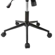 Load image into Gallery viewer, Cream Leatherette Adjustable Swivel Desk Chair/Task Office Chair