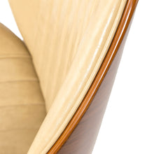 Load image into Gallery viewer, Cream Leatherette Adjustable Swivel Desk Chair/Task Office Chair