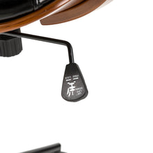 Load image into Gallery viewer, Black Leatherette Adjustable Swivel Desk Chair/Task Office Chair