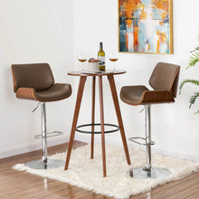 Load image into Gallery viewer, 40.25"H Bamboo Round Bar Table