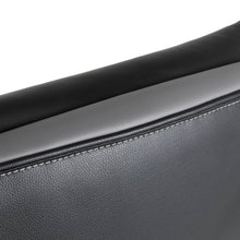 Load image into Gallery viewer, Black PU Leather Gaslift Adjustable High-Back Swivel Office Chair