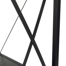 Load image into Gallery viewer, 43.25"L Modern Industrial Black Wood/Metal Console Table