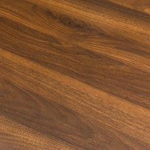 Load image into Gallery viewer, 43.25"L Modern Industrial Brown Wood/Metal Writing Desk With 1 Outlet and 2 USB Charging Ports