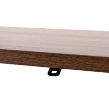 Load image into Gallery viewer, 41.5"H Modern Industrial Brown Wood/Metal 3-Tier Bookcases & Shelves