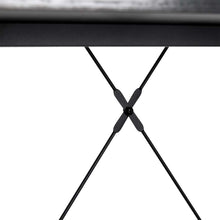 Load image into Gallery viewer, 41.5"H Modern Industrial Black Wood/Metal 3-Tier Bookcases & Shelves