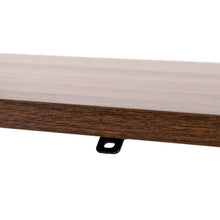 Load image into Gallery viewer, 55"H Modern Industrial Brown Wood/Metal 4-Tier Bookcases & Shelves