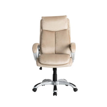 Load image into Gallery viewer, Velvet Gaslift Adjustable High-Back Swivel Office Chair
