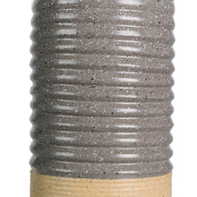 Load image into Gallery viewer, Farmhouse Gray/Brown Two-tone Decorative Metal Vase, Set of 3