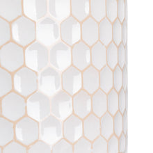 Load image into Gallery viewer, Farmhouse White Decorative Metal Vase, Set of 3