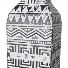 Load image into Gallery viewer, Global/Boho Textured Metal Table / Floor Vase, Set of 2