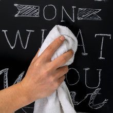 Load image into Gallery viewer, Farmhouse Brown Wooden Framed Haning or Standing Chalkboard Sign