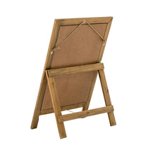 Load image into Gallery viewer, Farmhouse Brown Wooden Framed Haning or Standing Chalkboard Sign