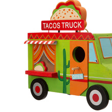 Load image into Gallery viewer, 9.45"L Wooden Mexico Taco Truck Birdhouse