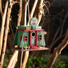 Load image into Gallery viewer, 9.45"L Wooden Truck-Shop Birdhouse