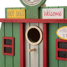 Load image into Gallery viewer, 9.45"L Wooden Truck-Shop Birdhouse