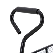 Load image into Gallery viewer, Heavy Duty Black Steel Utility Garden Cart, 550 lbs Weight Capacity