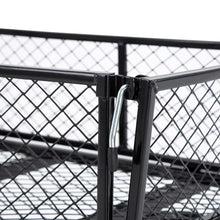 Load image into Gallery viewer, Heavy Duty Black Steel Utility Garden Cart, 550 lbs Weight Capacity