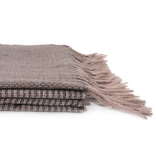 Load image into Gallery viewer, Women Oversized Grey long Scarf with Tassels