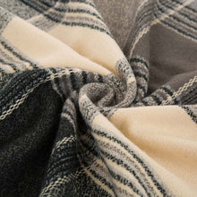 Load image into Gallery viewer, Oversized Fashion Multicolor Plaid Scarf with Tassels, Set of 2