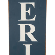 Load image into Gallery viewer, Wooden Patriotic Word "God Bless America" Sign Wall Decor