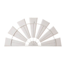 Load image into Gallery viewer, 32"L Welcome Metal Patriotic Half Wind Spinner Wall Decor