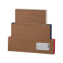 Load image into Gallery viewer, 11.75"L God Bless America Sign Wooden Patriotic Tiered Block with LED Lights