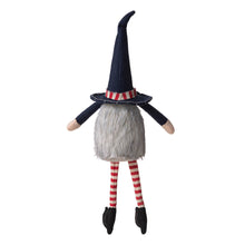 Load image into Gallery viewer, 24"H Fabric Patriotic Gnome Sitter Décor