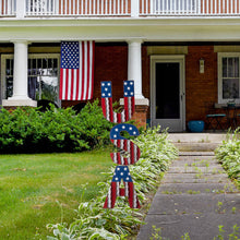 Load image into Gallery viewer, 46"H USA Metal Vertical/Horizontal Yard Stake