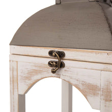 Load image into Gallery viewer, Set of 2 Modern Farmhouse Wooden Lantern