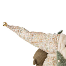 Load image into Gallery viewer, 18"H Christmas Santa Claus Figurine with Golden Coat and Silver Pants Figurine