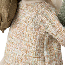 Load image into Gallery viewer, 18"H Christmas Santa Claus Figurine with Golden Coat and Silver Pants Figurine