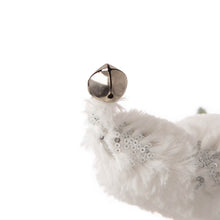 Load image into Gallery viewer, 18"H Christmas Santa Figurine With White Faux Fur Suit