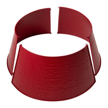 Load image into Gallery viewer, 26"D Red Hammer-harden Metal Tree Collar