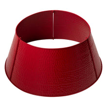 Load image into Gallery viewer, 26"D Red Hammer-harden Metal Tree Collar