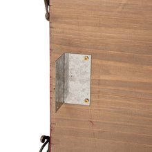 Load image into Gallery viewer, 22.09"L Red Wooden Christmas Tree Collar